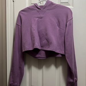 Lululemon cropped hoodie.